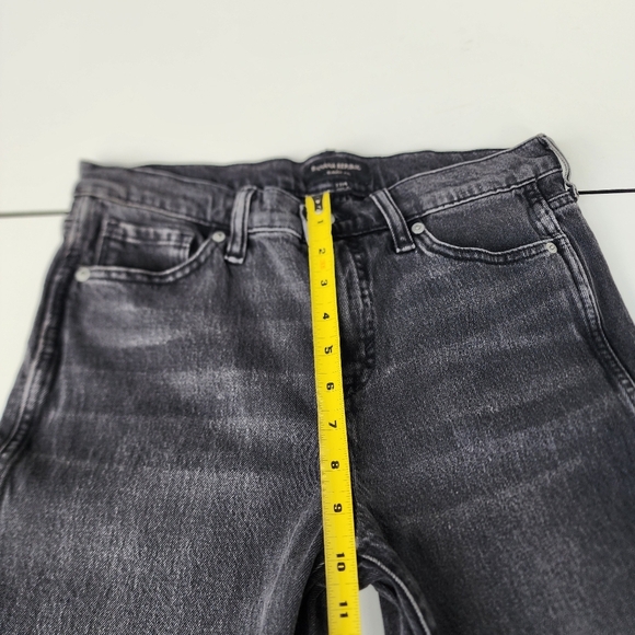 Banana Republic Black Medium Wash Women's Slouch Jeans Sz. 27 /4 - Picture 5 of 10